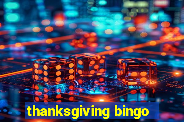 thanksgiving bingo